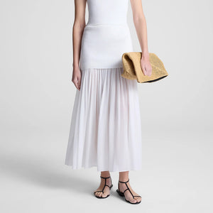 Haydon Knit/Chiffon Maxi Skirt