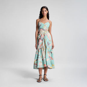 Lindsay Print Midi Dress