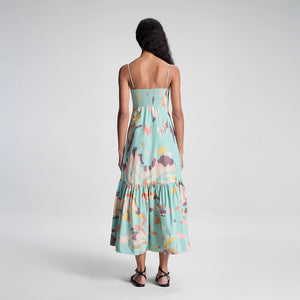 Lindsay Print Midi Dress