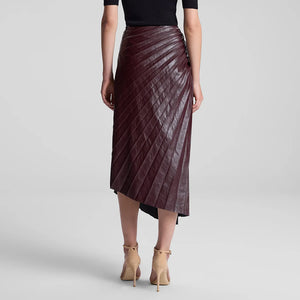 Tracy Vegan leather Skirt