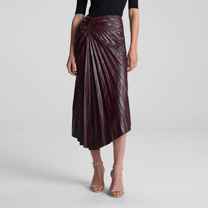 Tracy Vegan leather Skirt